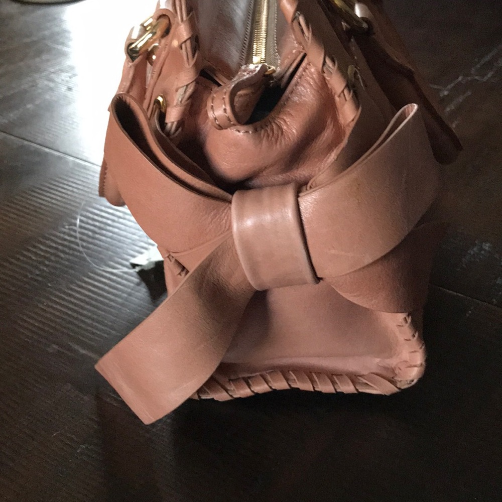 🎉HP🎉NWT~Talbots Leather Satchel - Picture 5 of 8